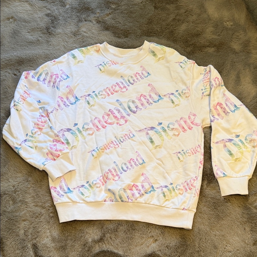 Disney Pastel Logo Crewneck Sweater